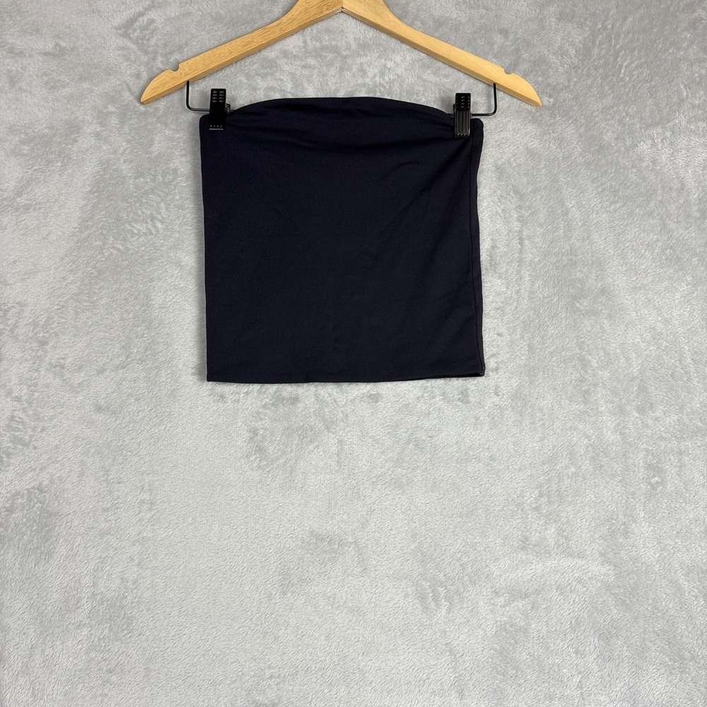 Babaton Contour Tube Top Black Strapless Smoothing Bodice Size S Minimalist